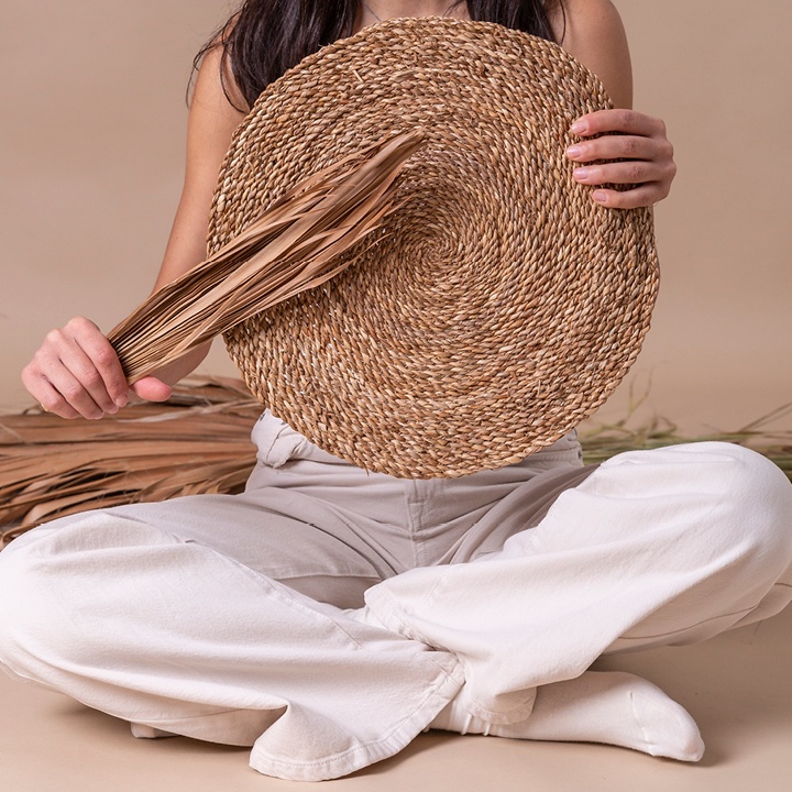 Teresa Ficara CIRCLE PALM TAPESTRY